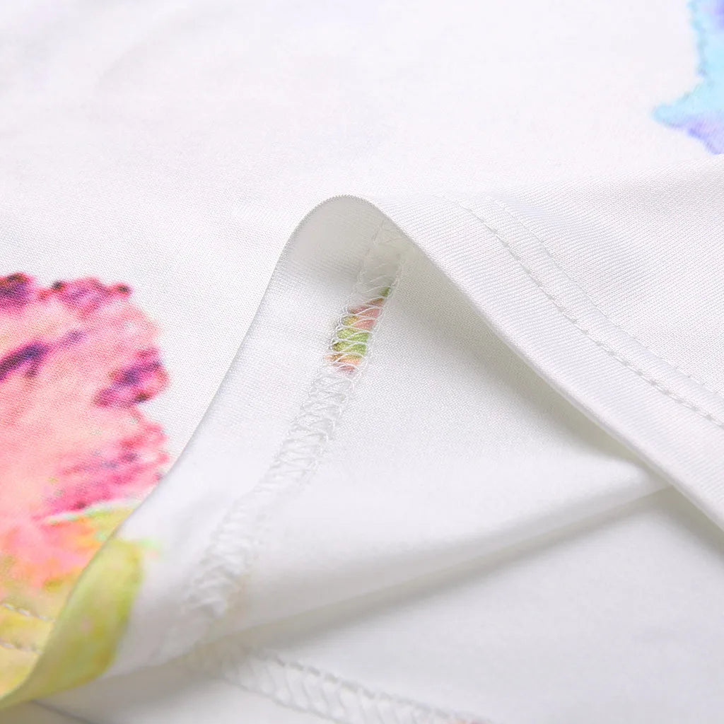 Women's Butterfly Print Camisole Dress